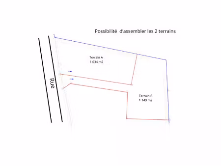 vente terrain 1149 m² flancourt-crescy-en-roumois (27310)