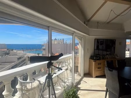 duplex rénové vue mer centre saint-raphaël