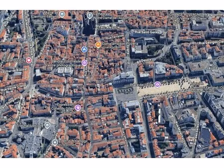 achat local commercial 48m² clermont ferrand 63000