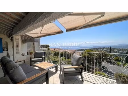 villa vue mer sur le golfe de saint tropez