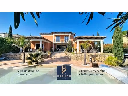 villa avec piscine à valescure saint-raphaël proche golfs et commerces