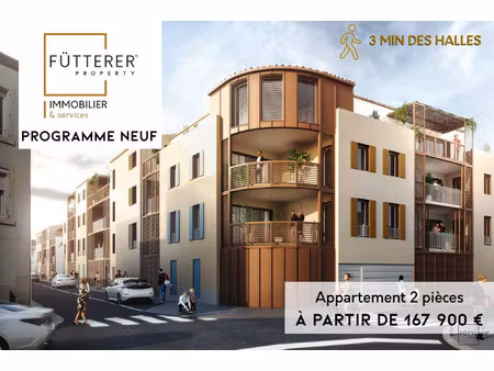 achat appartement 2 pièces 37m² narbonne 11100