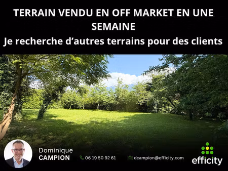 terrain - 790 m²