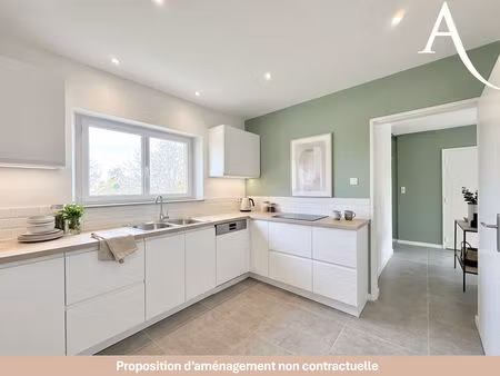vente appartement 4 pièces  84.00m²  serémange
