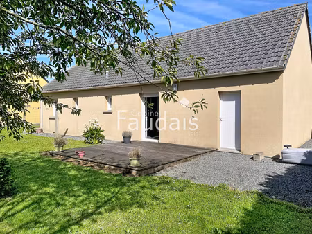 maison de plain-pied rénovée avec vue sur les plaines norman