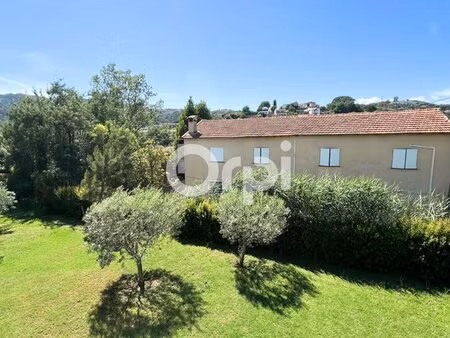 exclusivité – pégomas - magnifique t3 d'angle- residence recente - double garage 30m2