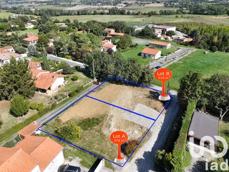 vente terrain 576 m² bruguières (31150)