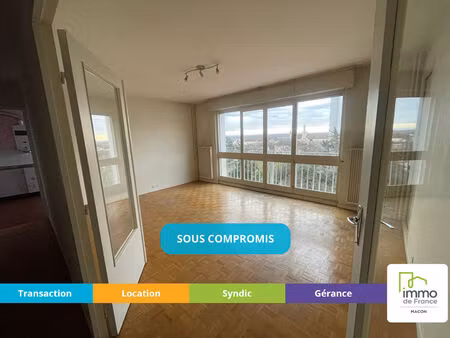 f2 de 57m² avec balcon - mâcon proche centre