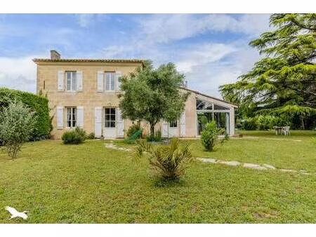 vente maison 7 pièces 140 m² gardegan-et-tourtirac (33350)