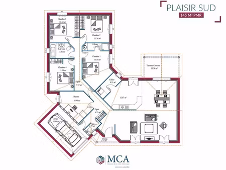 vente maison 7 pièces 146 m² saint-savin (33920)