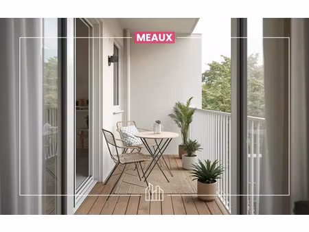 vente appartement neuf 2 pièces 46m2 meaux - 224000 € - surface privée