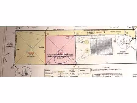 vente terrain à montauban (82000) : à vendre / 418m² montauban