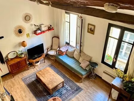 duplex t2 53m2 non meublé plein centre historique d'avignon