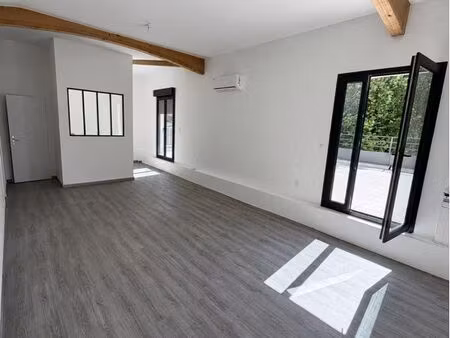 appartement t3 meublé neuf avec terrasse exceptionnelle de 67 m² – le teil