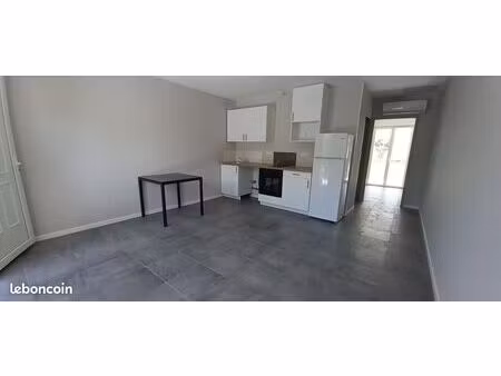 maison t2 de 37m² meublée avec jardin