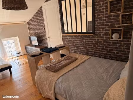studio meublé 30m2 jean jaurès 5min (particulier)