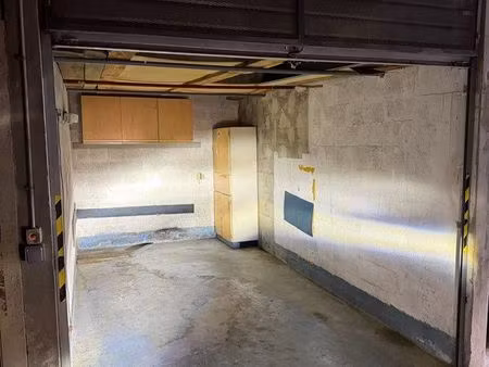 garage sécurisé dans résidence