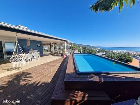 loue villa f5 meublée piscine bdn ste clotilde