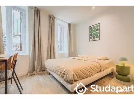 chambre 1 pièce 9 m²