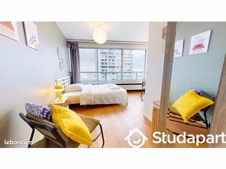 chambre 1 pièce 9 m²