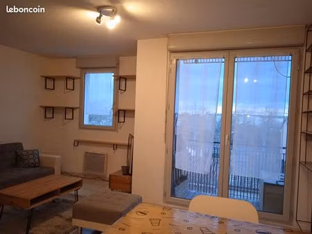 location appartement t2 meublé + place de parking souterrain