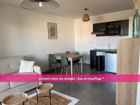 location appartement 2 pièces 39m² launaguet 31140