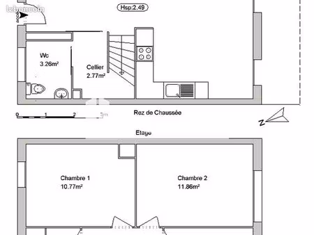 maison 4 pièces 84 m²