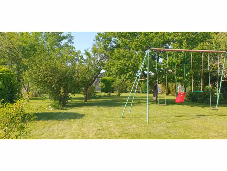 maison familiale avec grand terrain