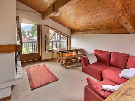achat appartement 2 pièces 38m² megeve 74120