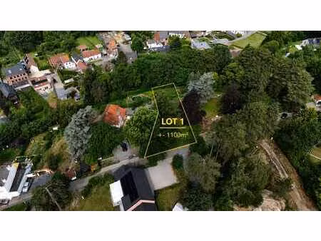 à vendre – magnifique terrain à bâtir à braine-le-château