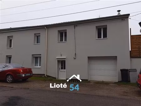 vente maison 6 pièces 120 m² à einvaux (54360)  150 000 €