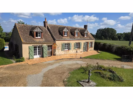 25mn le mans - 2km connerre : rare 2 maisons + piscine