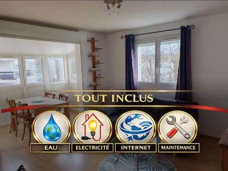 f25- location meublee tout inclus