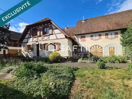 vente maison 8 pièces 184 m² à bindernheim (67600)  265 000 €