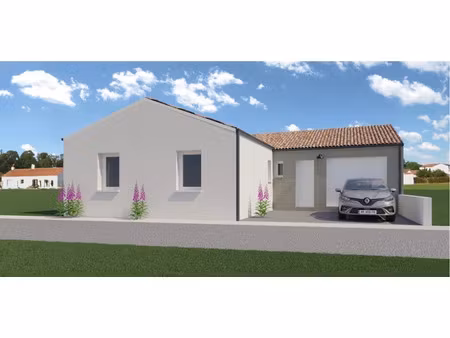 vente maison neuve 3 pièces 83 m² à vérines (17540)  265 000 €