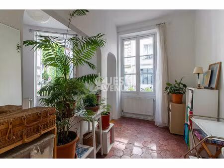 appartement rdc comme une maison à montmartre de 47 m2