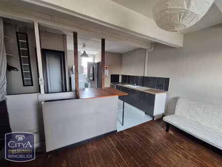 appartement à louer 1 pièce 35.55 m² - tourcoing (59) - 520€