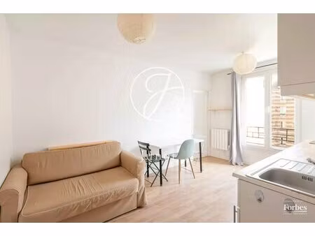 paris 18e - lamarck / caulaincourt - appartement à vendre - 2 pièces - 27 32m² carrez - de