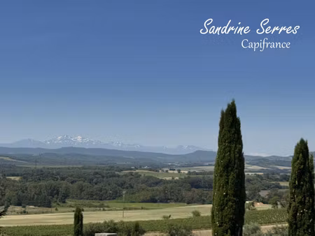 villa de plain-pied avec vue sur les pyrénées