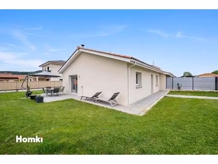 villa contemporaine (2020) – st martin du frêne – garage 40 m2