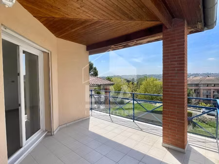 a louer - t4 avec garage - centre balma