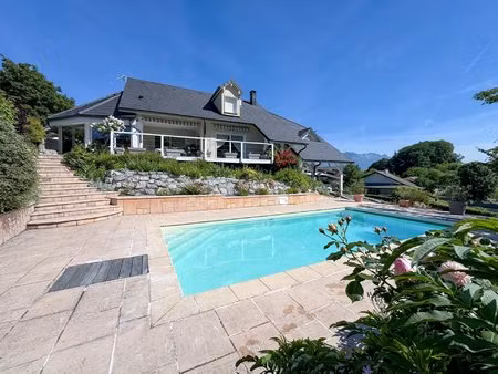 barnes aix-les-bains - sainte-hélène-du-lac - villa contemporaine - piscine - 4 chambres