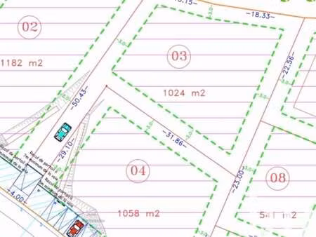vente terrain à béziers (34500) : à vendre / 1024m² béziers