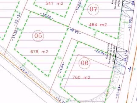 vente terrain à béziers (34500) : à vendre / 679m² béziers