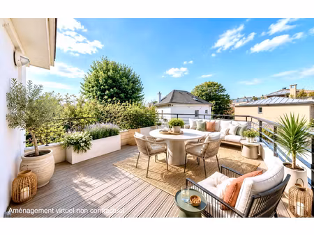 appartement la garenne colombes studio terrasse