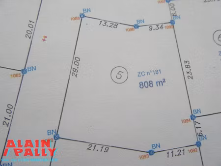 vente terrain 808 m² à cloyes-sur-le-loir (28220)  28 432 €