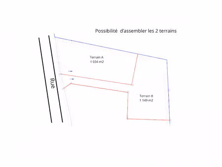 vente terrain 1149 m² à bosc-bénard-crescy (27310)  52 000 €