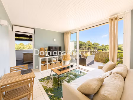 a vendre - appartement f2 avec terrasses panoramiques - arge