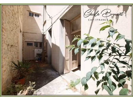 appartement à rénover 50m2 avec cour et cave - céret 66400