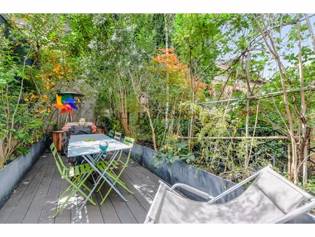 paris 19ème la villette | duplex familial avec terrasse  j